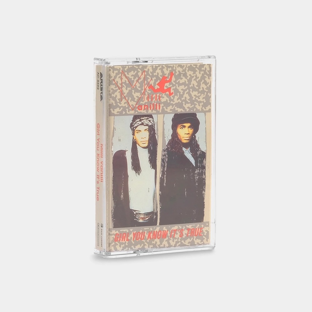 Milli Vanilli - Girl You Know It’s True Cassette Tape